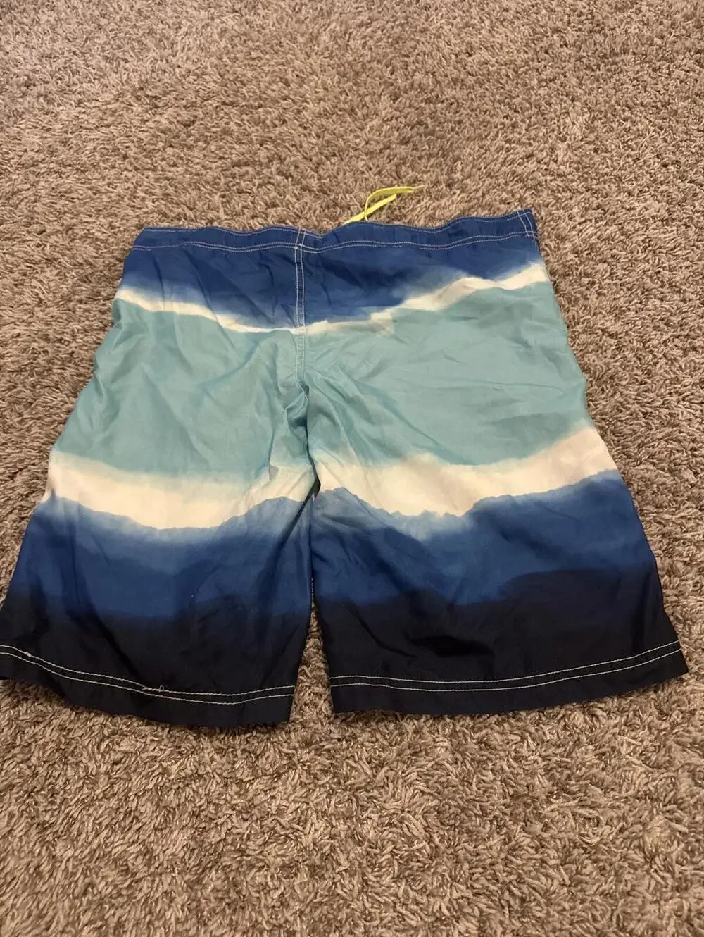 crazy 8 Boys Blue Gradient Swim Trunks XL